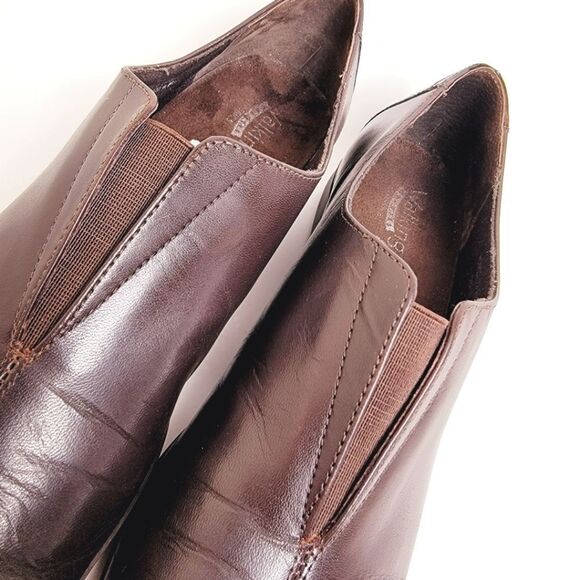 CLEARANCE The Walking Cradles Company Tic Toc Slipon Croc Toe Brown Shoe Size 11 - Picture 6 of 10